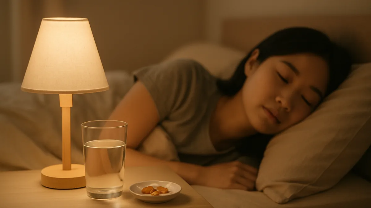 魚油早上吃還是晚上吃：睡前床頭情境