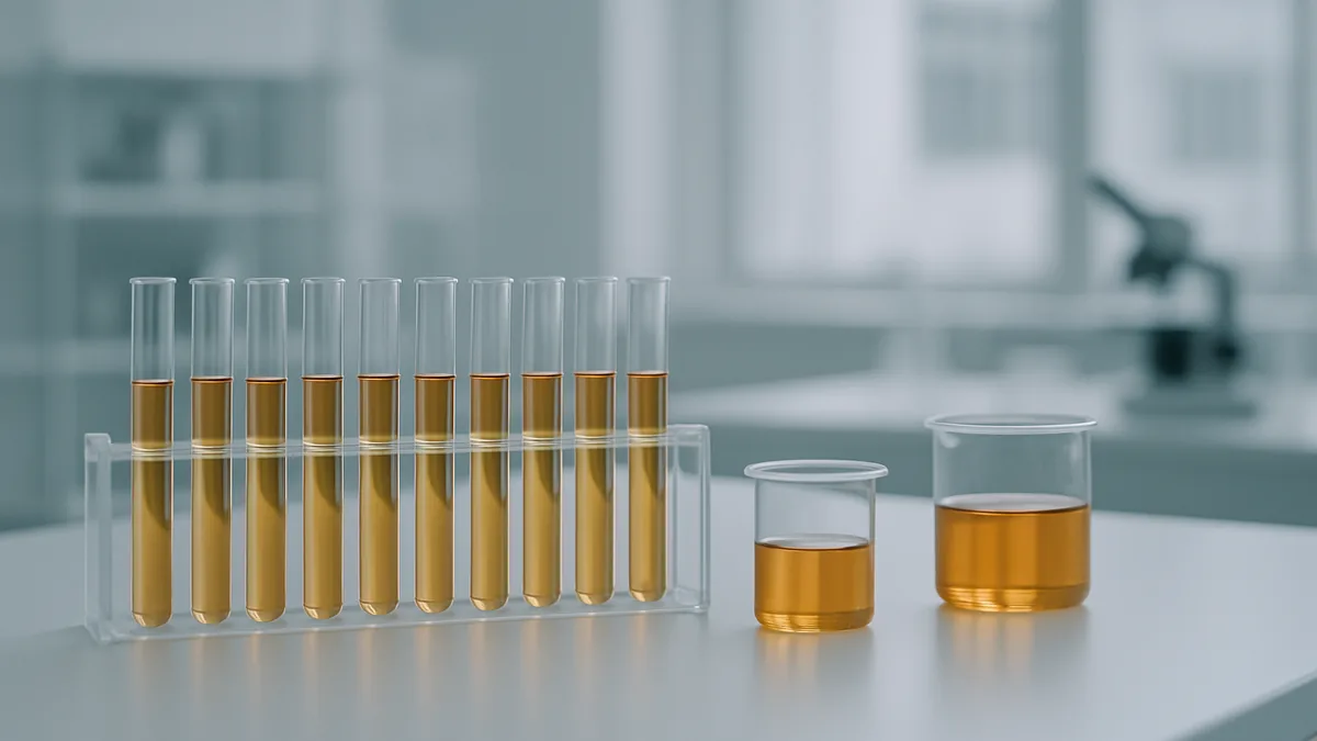 葉黃素生物利用率研究:試管與燒杯