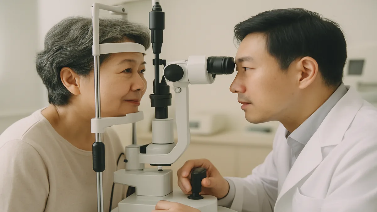 AREDS2 研究：眼科視力檢查情境