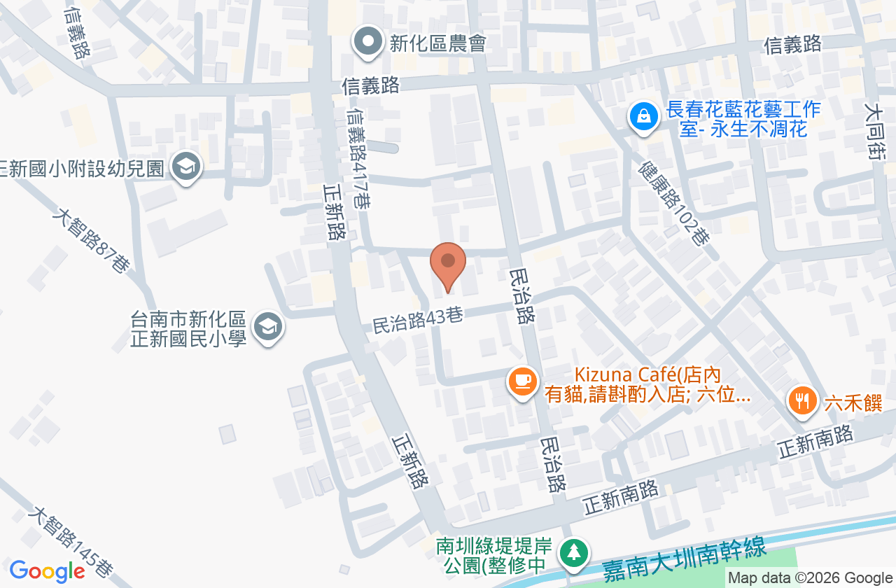 詠新牙醫診所 位置地圖