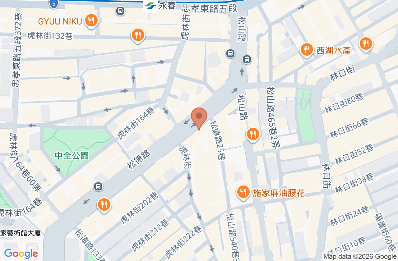 福德牙醫診所 位置地圖