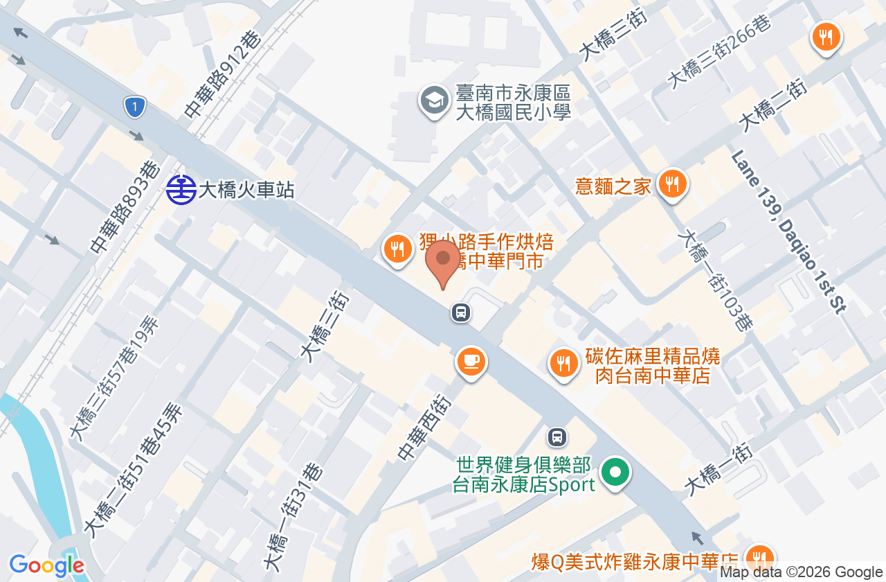 黃建雄耳鼻喉科診所 位置地圖