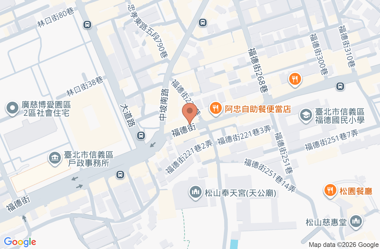 朝宏牙醫診所 位置地圖