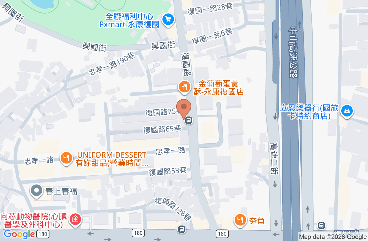敏修診所 位置地圖
