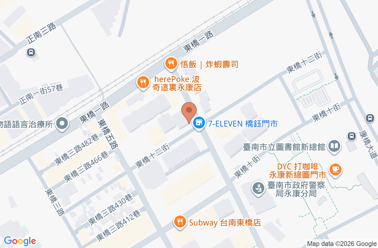 享健達診所 位置地圖