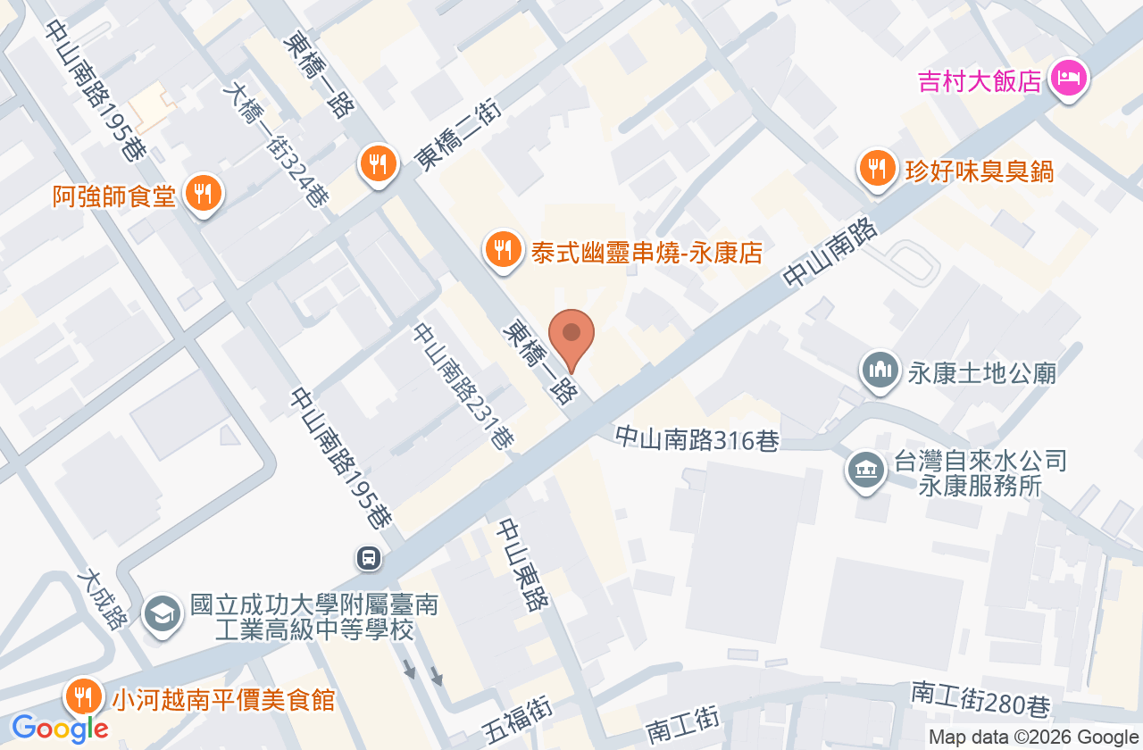 曾竣永診所 位置地圖
