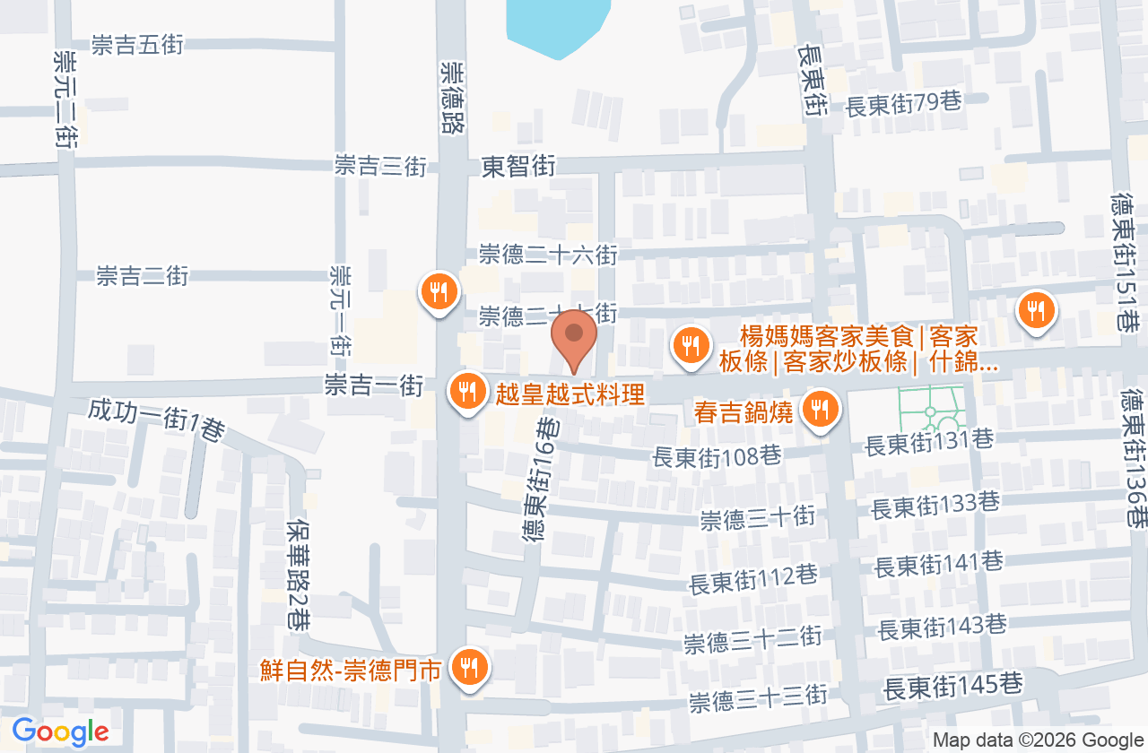 德東診所 位置地圖