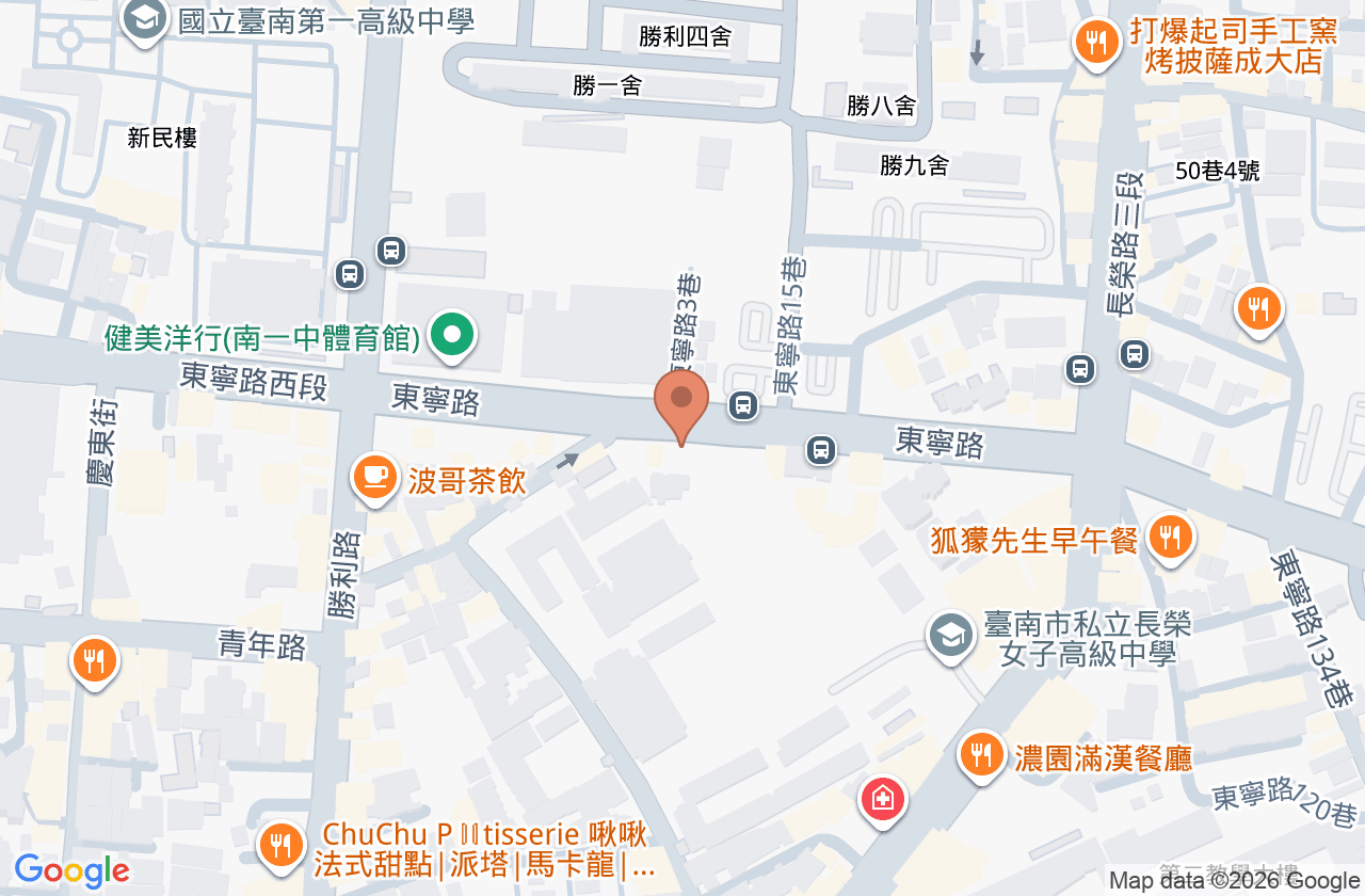 東寧身心診所 位置地圖