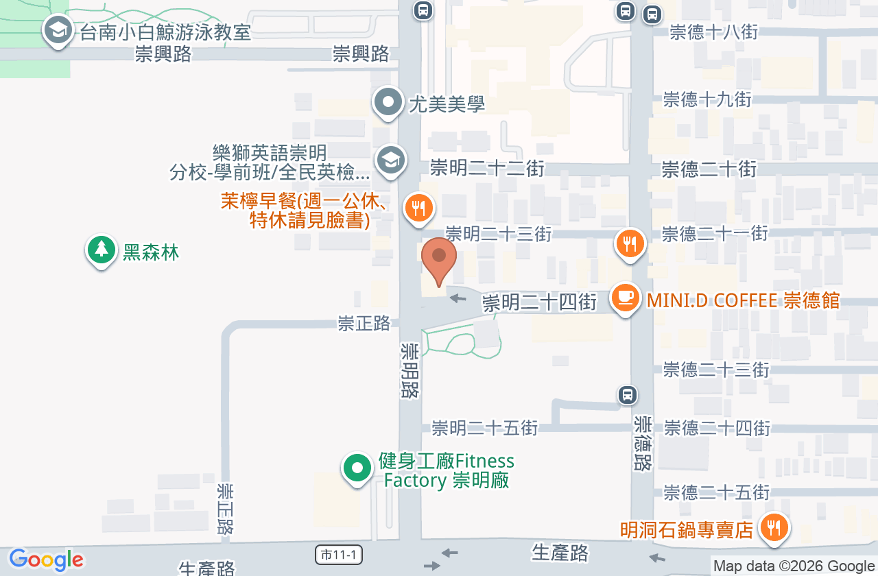 昕晴診所 位置地圖