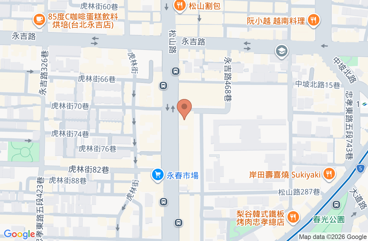 天成牙醫診所 位置地圖