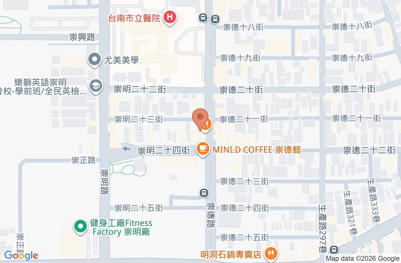 健恆診所 位置地圖