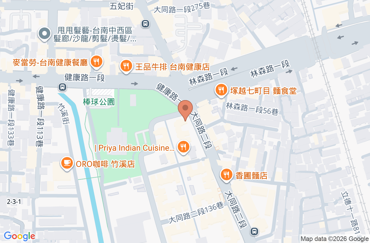 明義骨外科診所 位置地圖