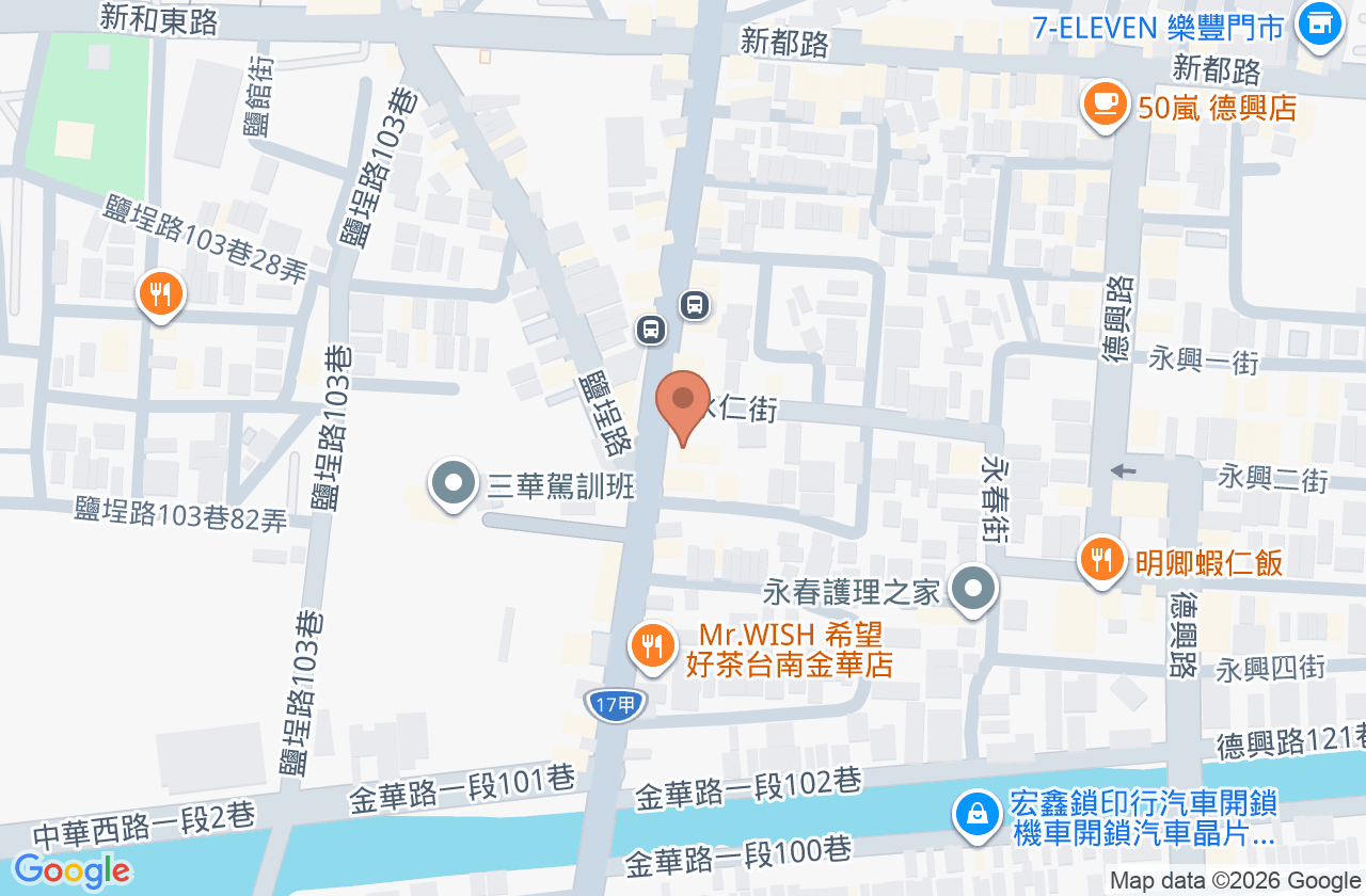上恩診所 位置地圖