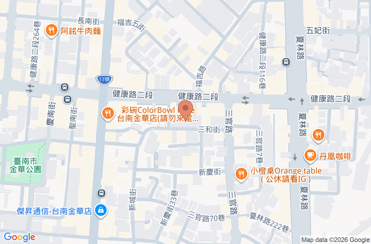 侯宜彣診所 位置地圖