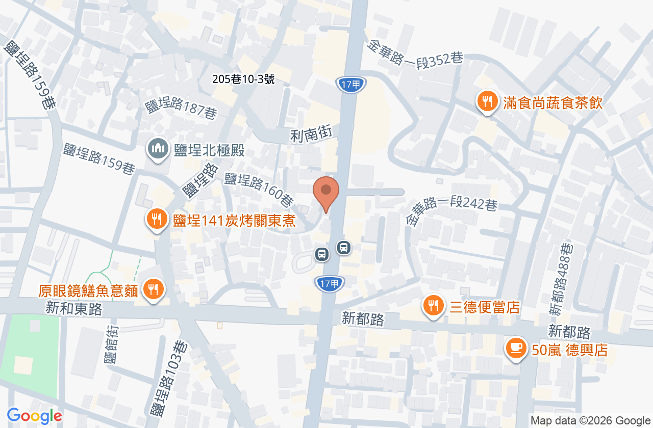 加恩內科診所 位置地圖