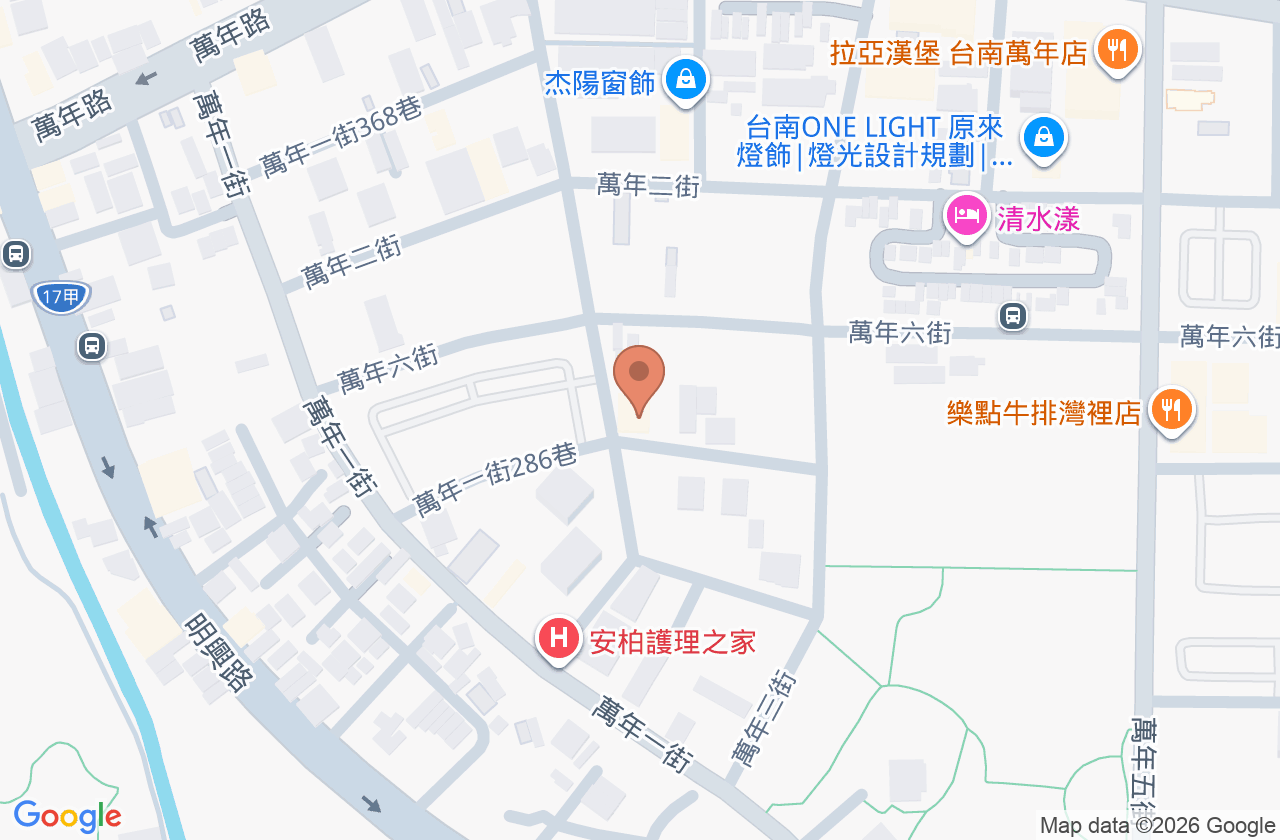 健蔚內科診所 位置地圖