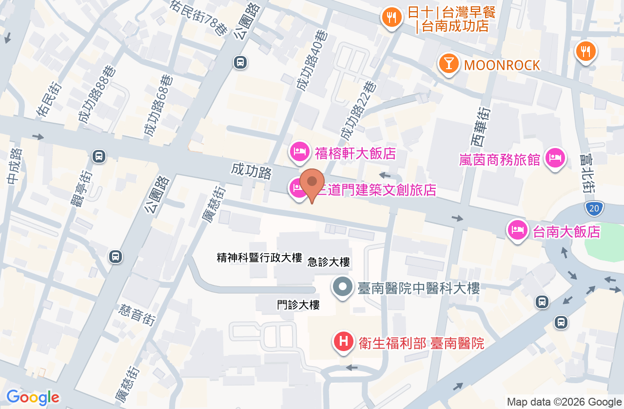 吳明彥內科診所 位置地圖