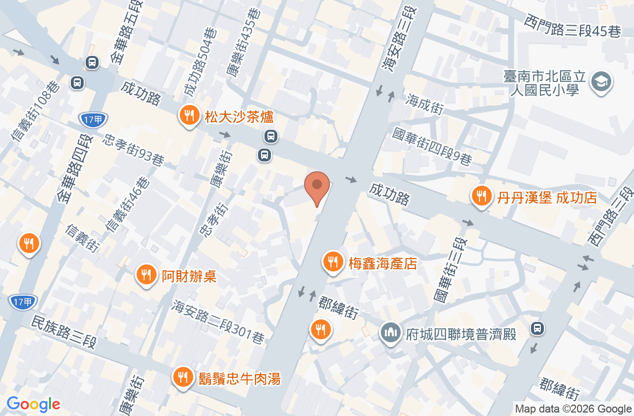 漢陽海安復健科診所 位置地圖