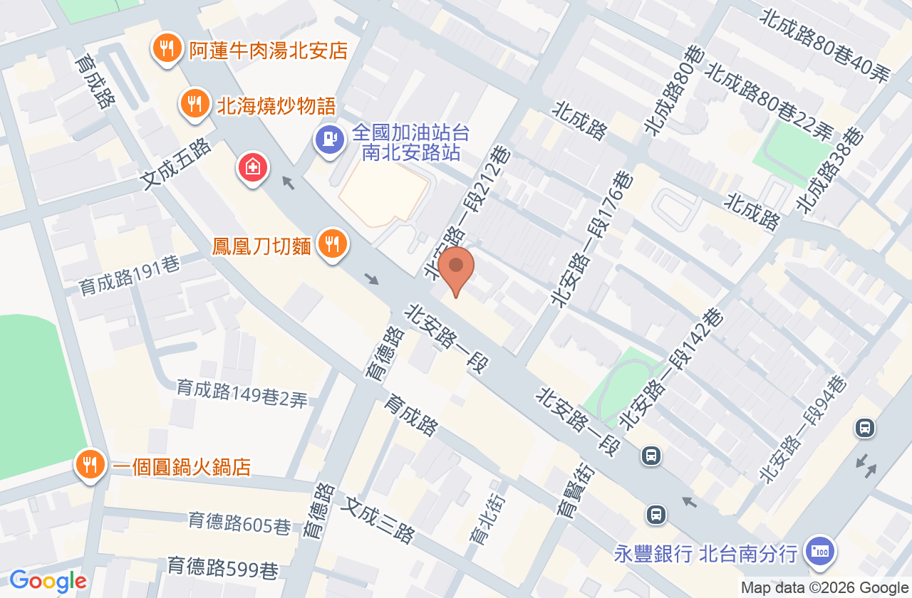 嘉安耳鼻喉科診所 位置地圖