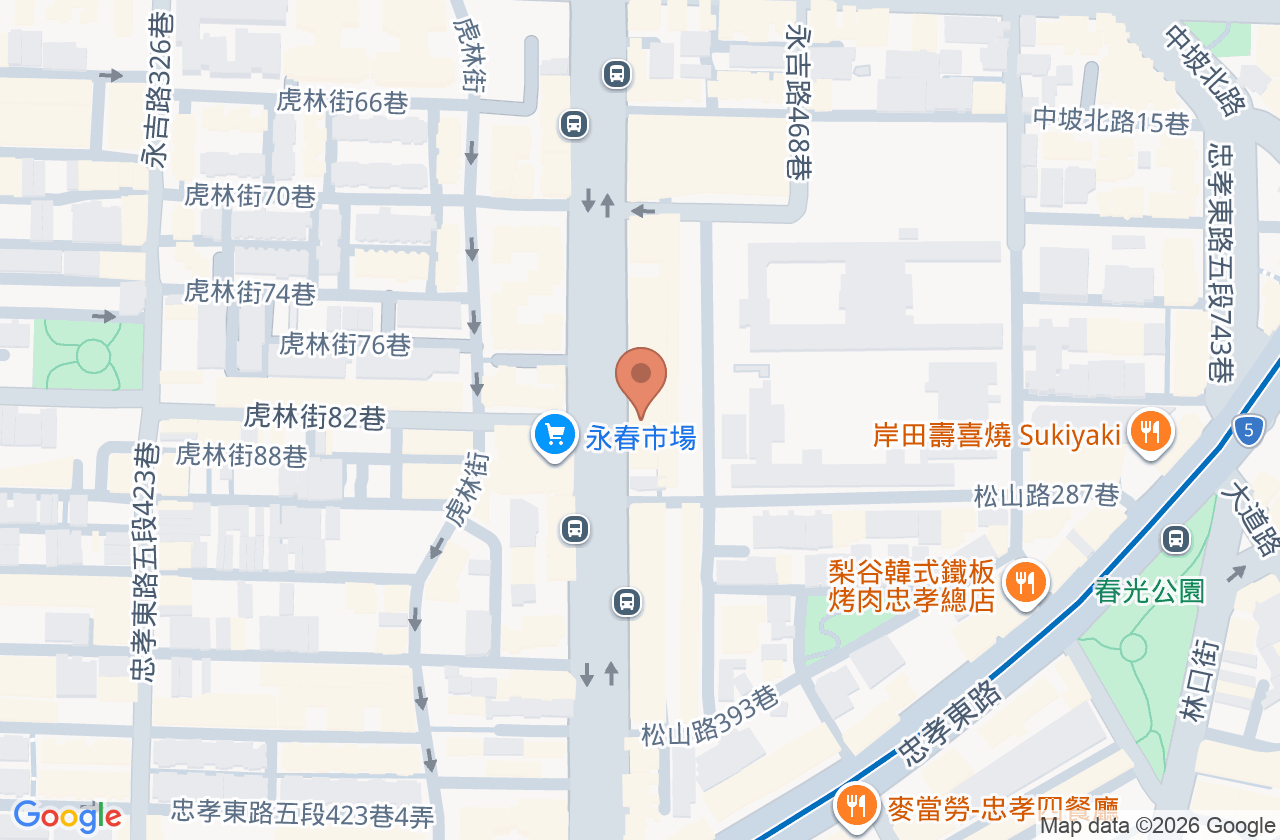 吉欣牙醫診所 位置地圖