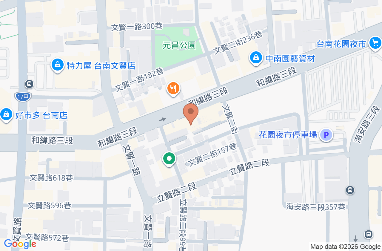 和家安復健科診所 位置地圖