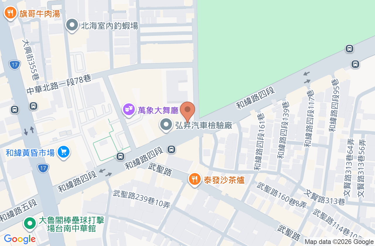 湖美眼科診所 位置地圖