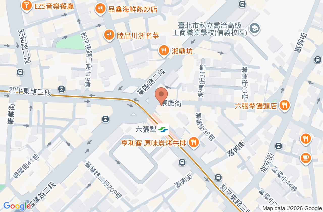 上林牙醫診所 位置地圖