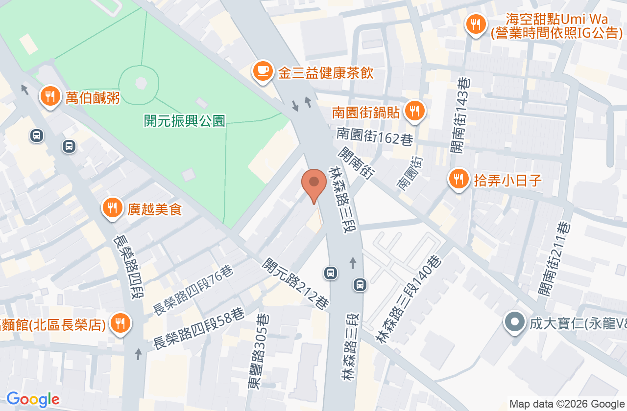 潮代診所 位置地圖