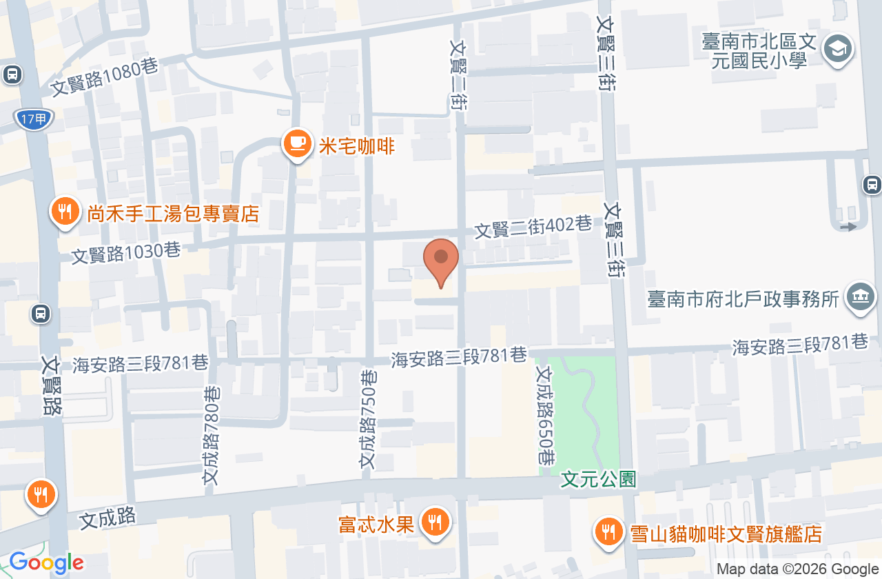 双傑骨科診所 位置地圖