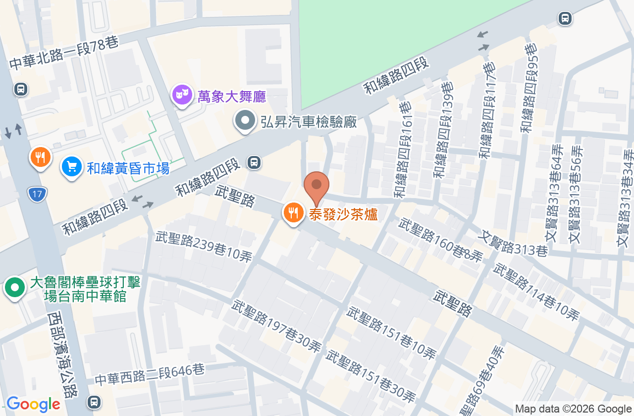 詠寧診所 位置地圖