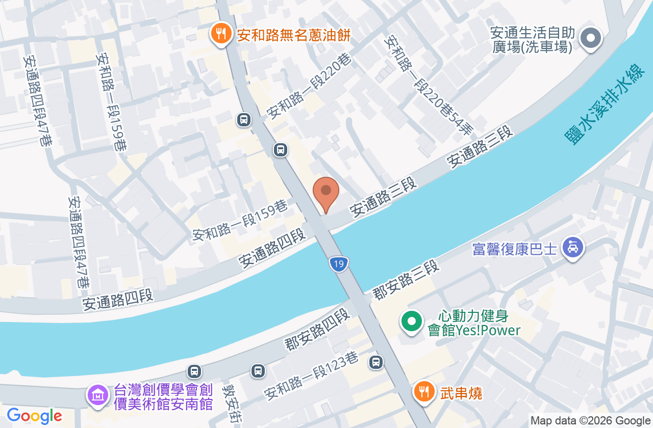 雨田復健診所 位置地圖