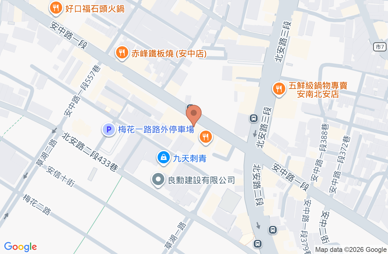 漢陽骨科診所 位置地圖