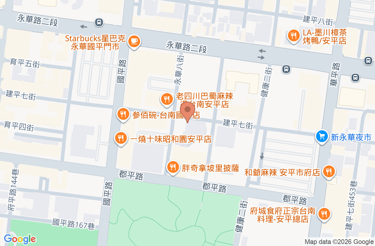 馨汝診所 位置地圖