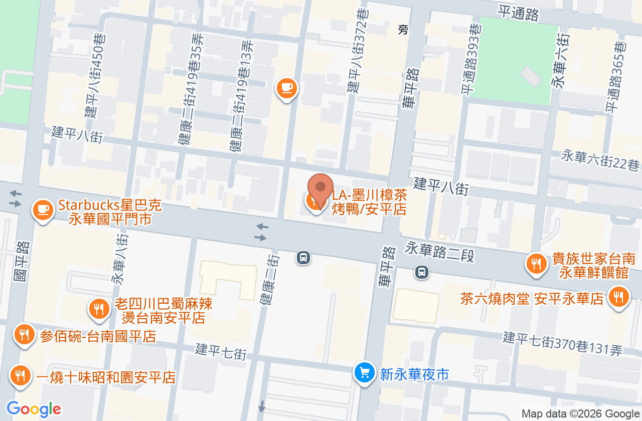 永華小兒科診所 位置地圖
