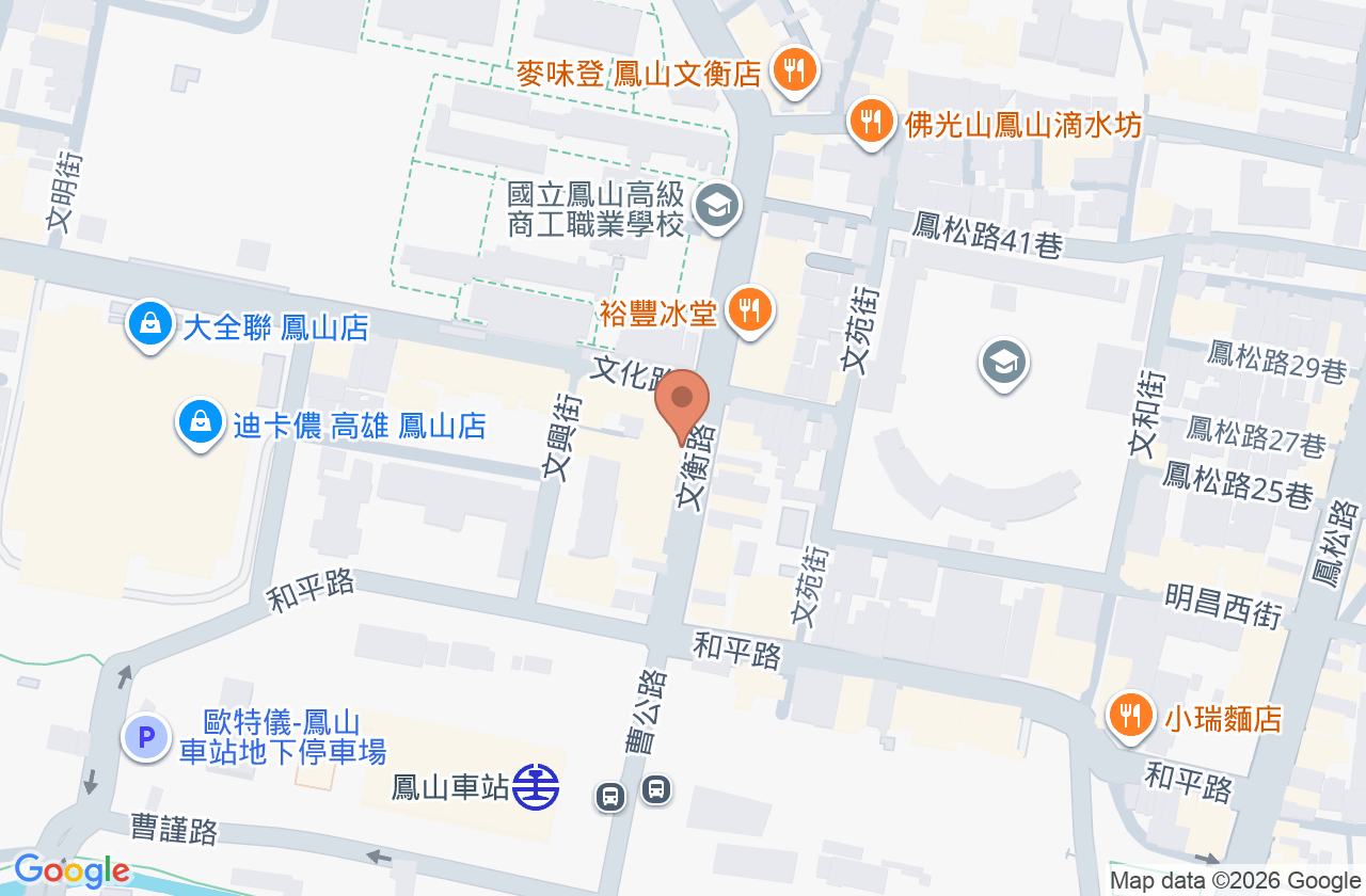大欣診所 位置地圖