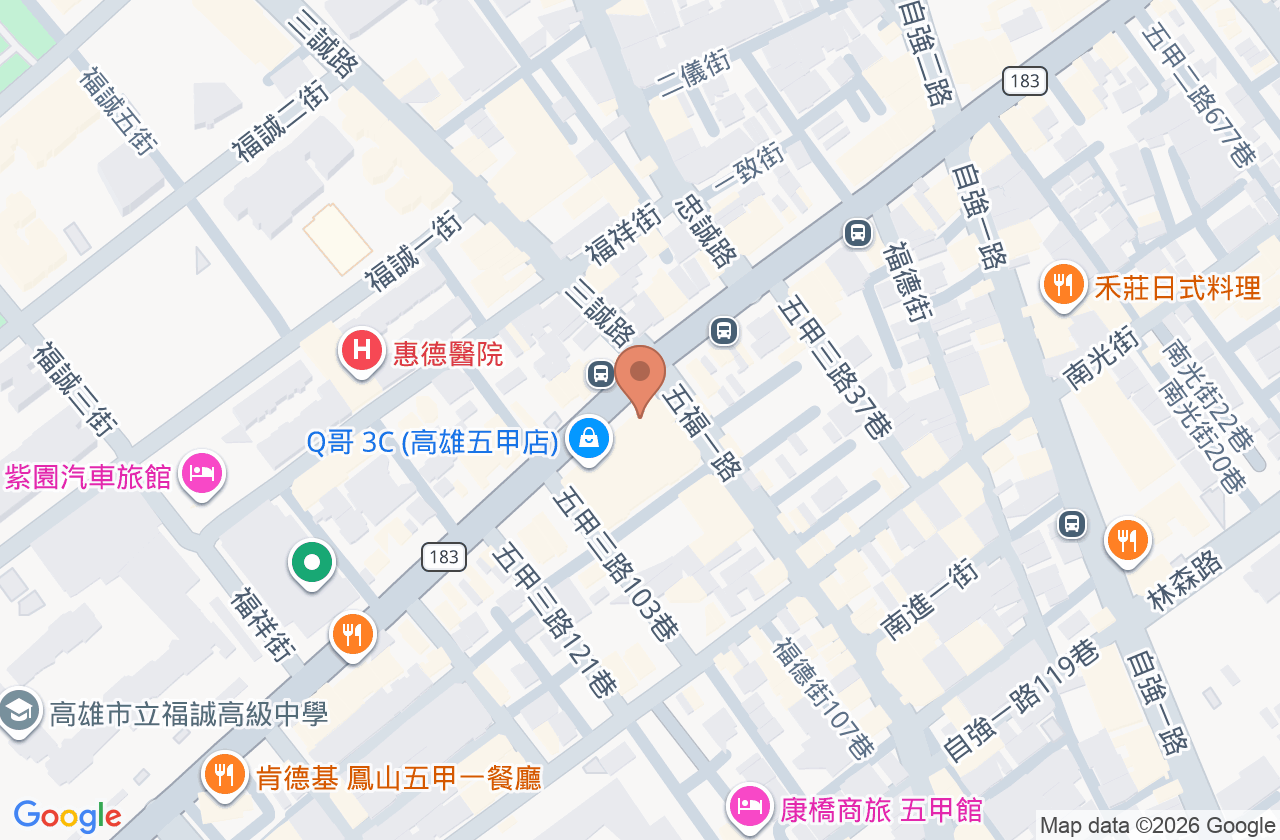 仁恩診所 位置地圖