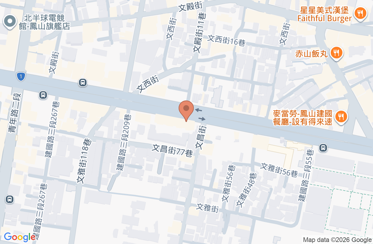 文山診所 位置地圖