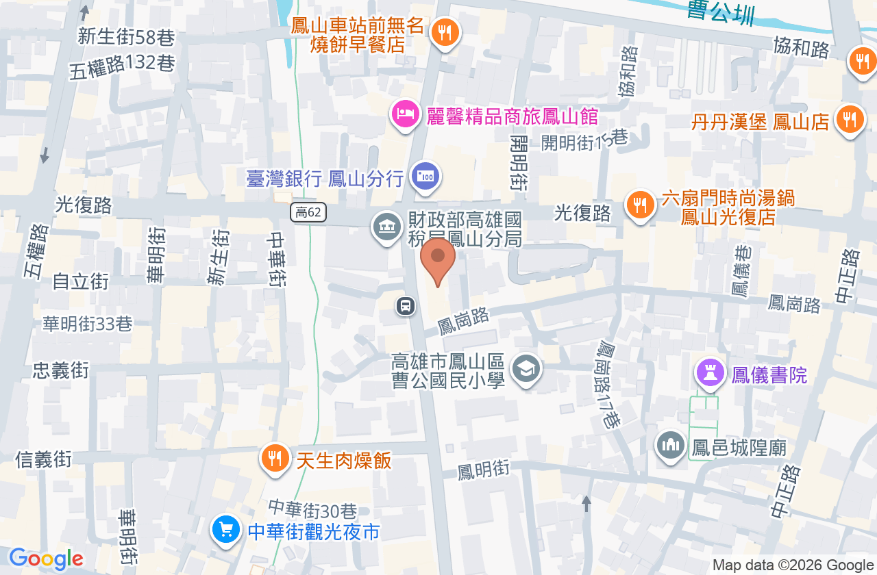 詹文祥耳鼻喉科診所 位置地圖