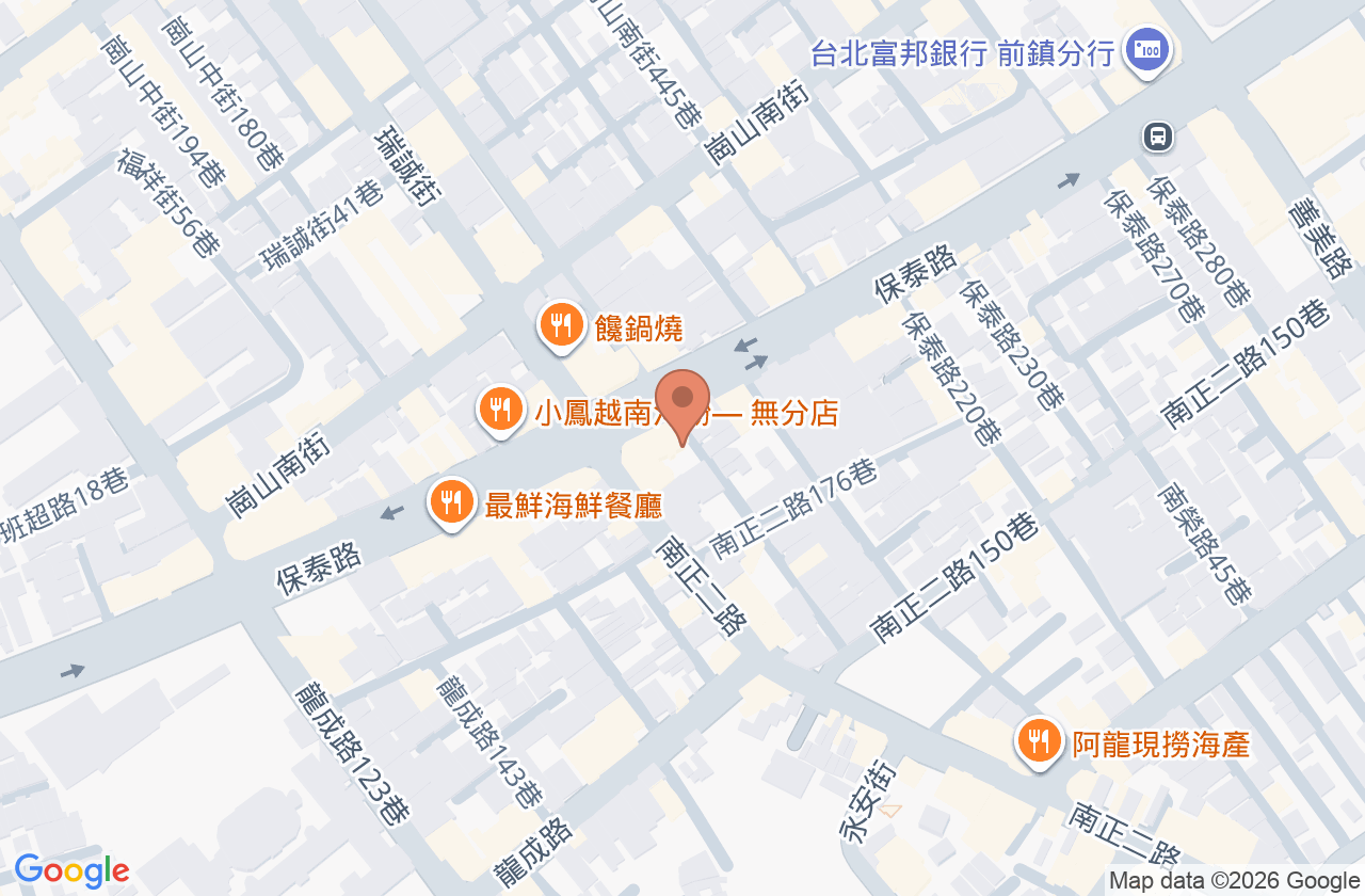 莊秋同眼科診所 位置地圖