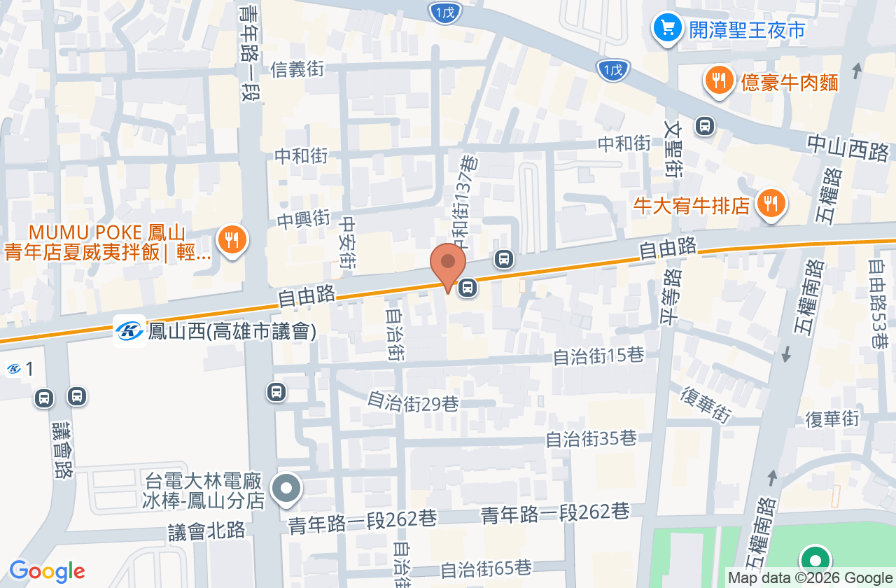 恩德婦產科診所 位置地圖