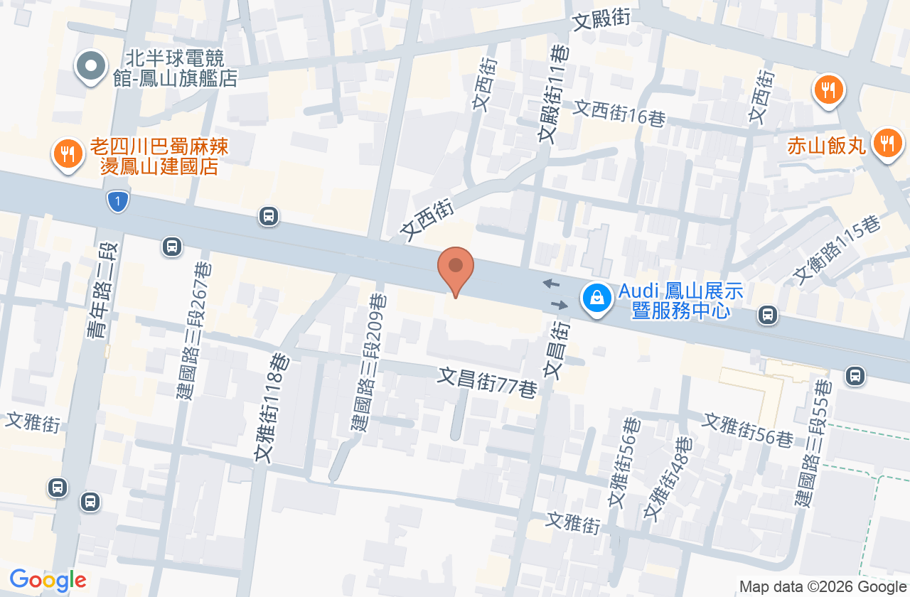 佑寧耳鼻喉專科診所 位置地圖