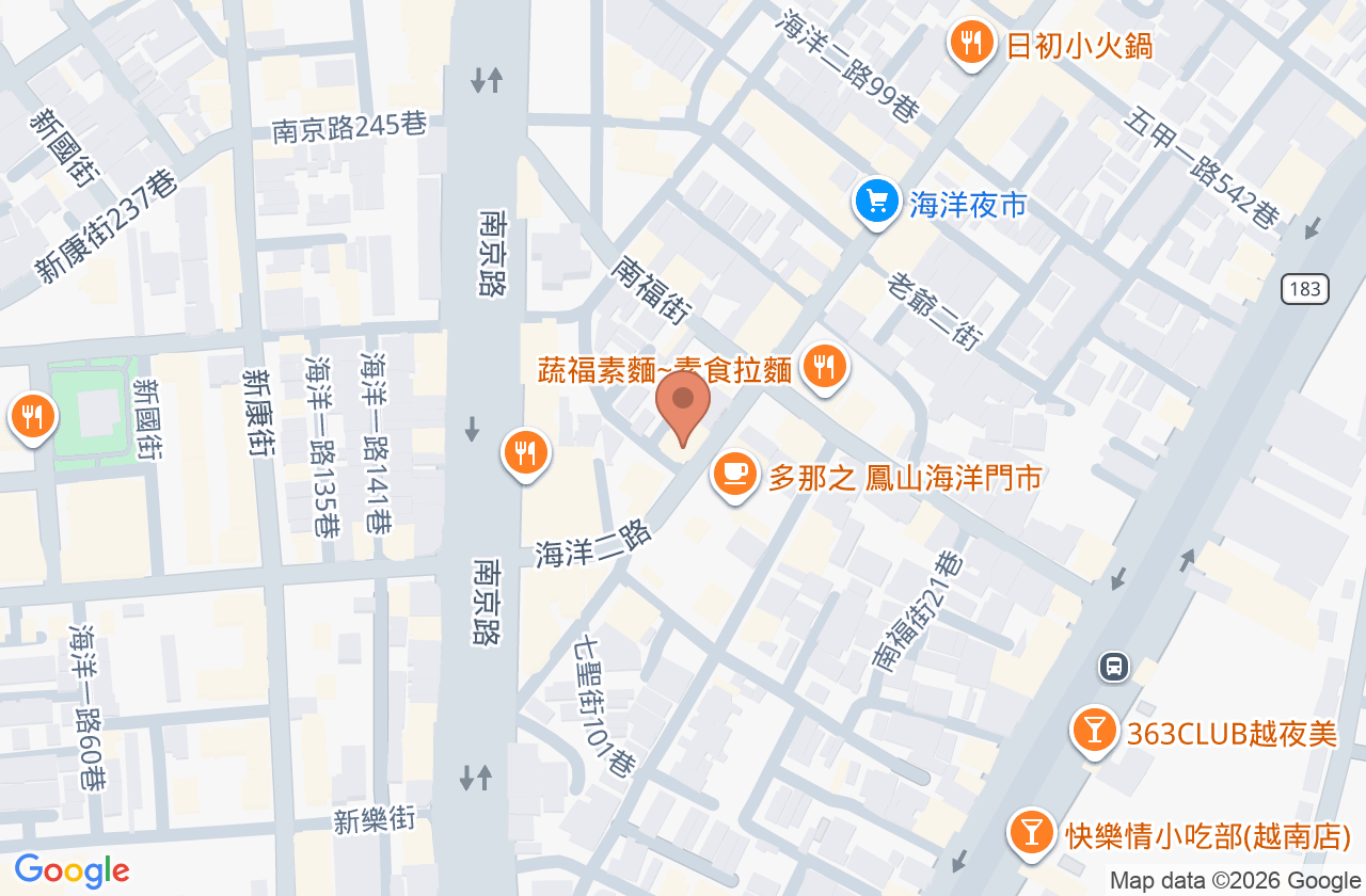 禾恩診所 位置地圖