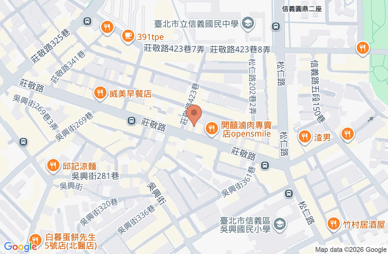 莊敬牙醫診所 位置地圖