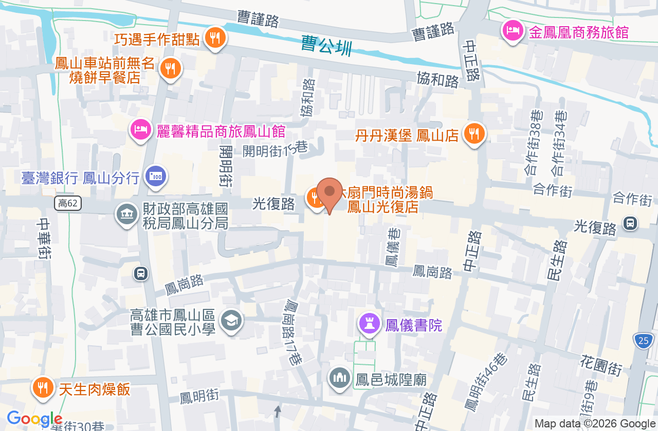 七賢光復診所 位置地圖