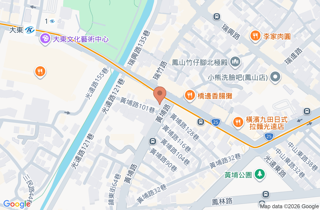 東新診所 位置地圖