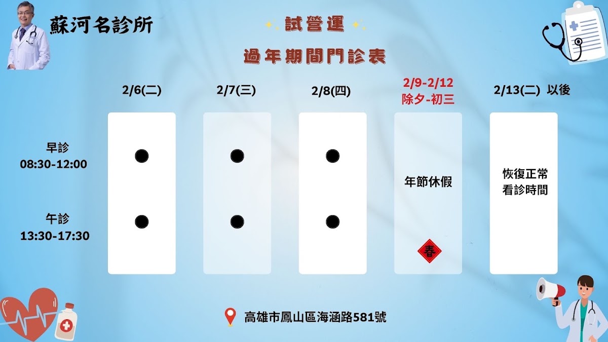 蘇河名診所 診所實景照