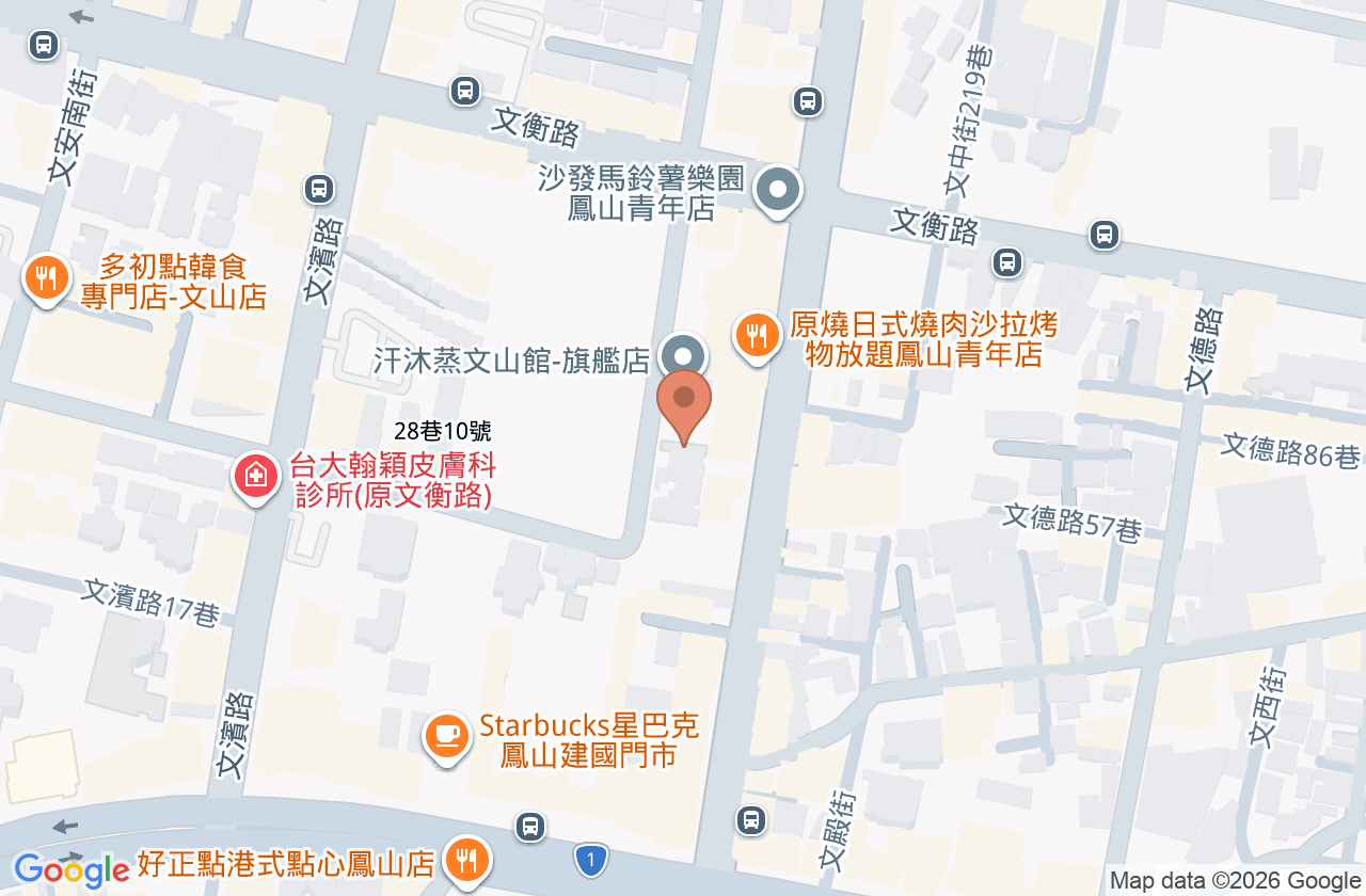久仁泌尿科診所 位置地圖