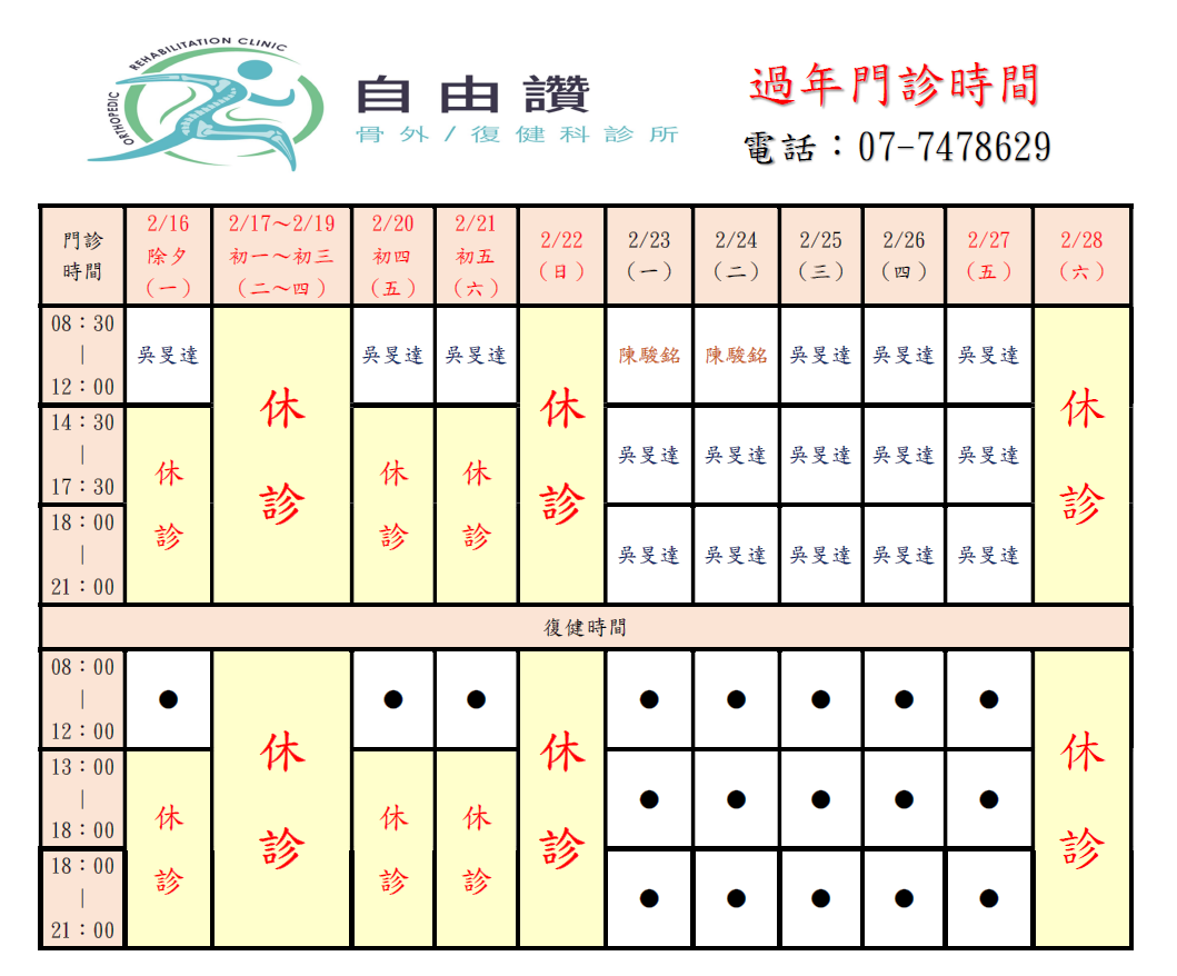 自由讚診所 診所實景照