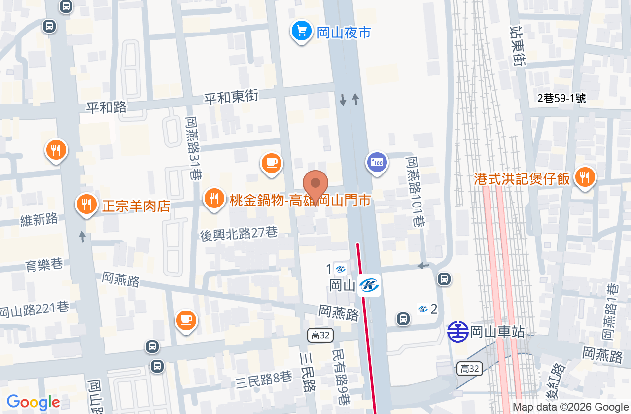 好誼內科診所 位置地圖