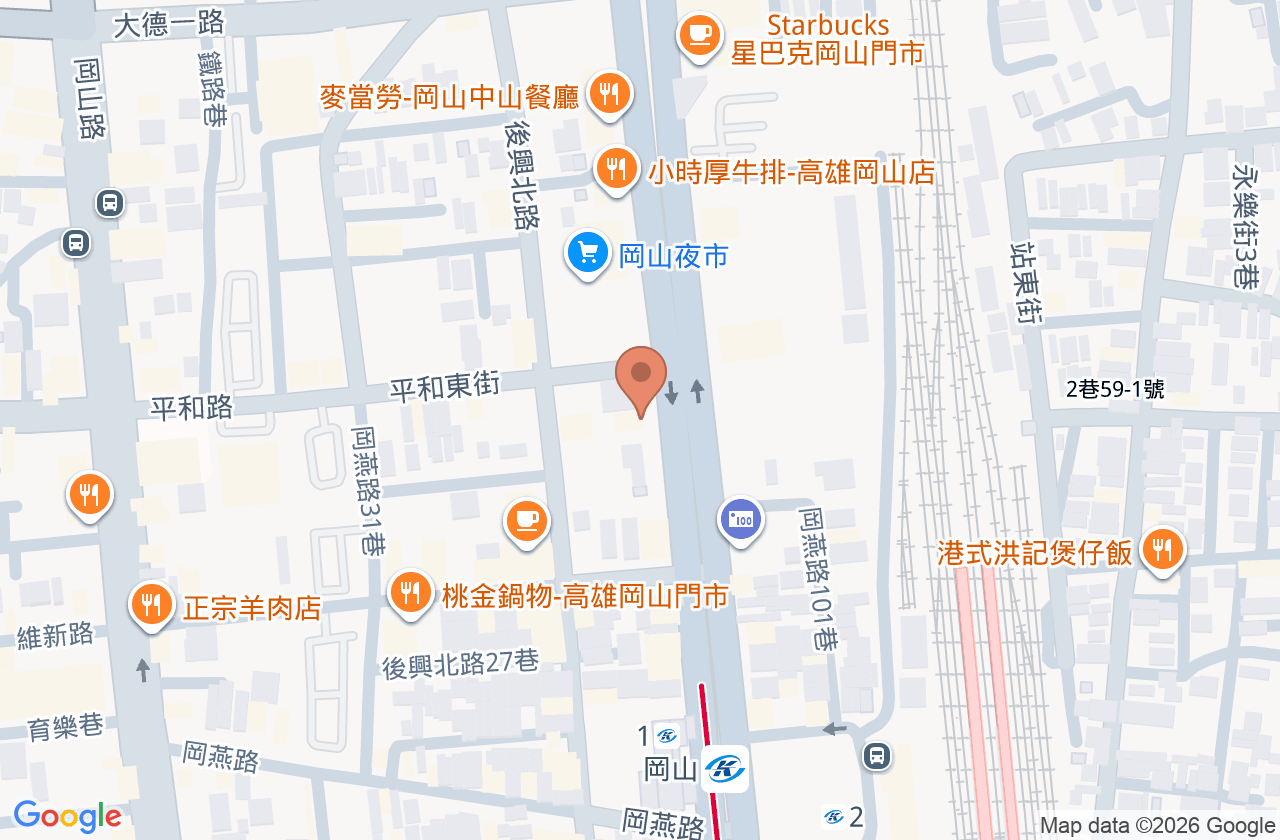 安可診所 位置地圖
